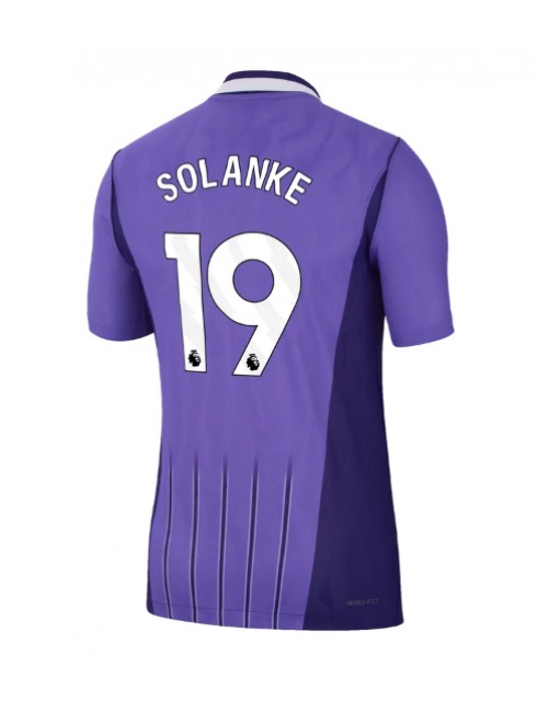 Tottenham Hotspur Dominic Solanke #19 Ausweichtrikot 2026-27 Kurzarm Tottenham Hotspur Dominic Solanke #19 Ausweichtrikot 2026-27 Kurzarm